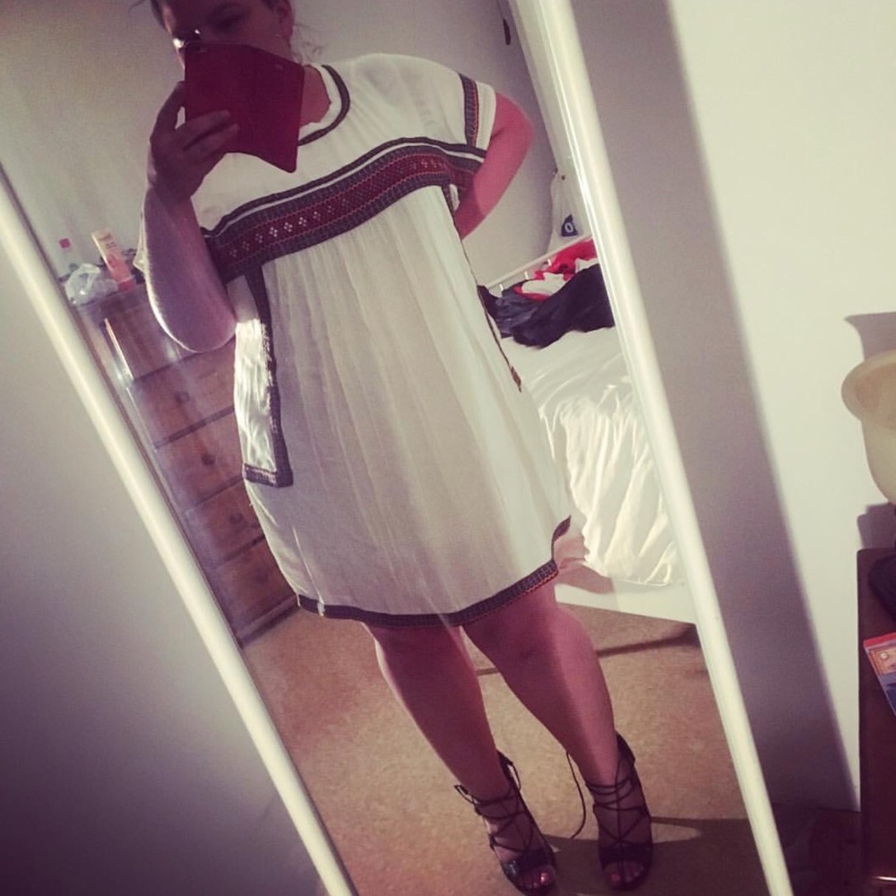 ASOS Curve Plus Size Bohemian Dress US 16-18